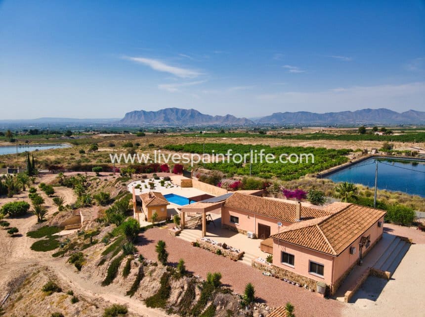 Finca/Casa Rural de 4 habitaciones en Albatera en venta con piscina garaje - 540.000 € (Ref: 9999138)