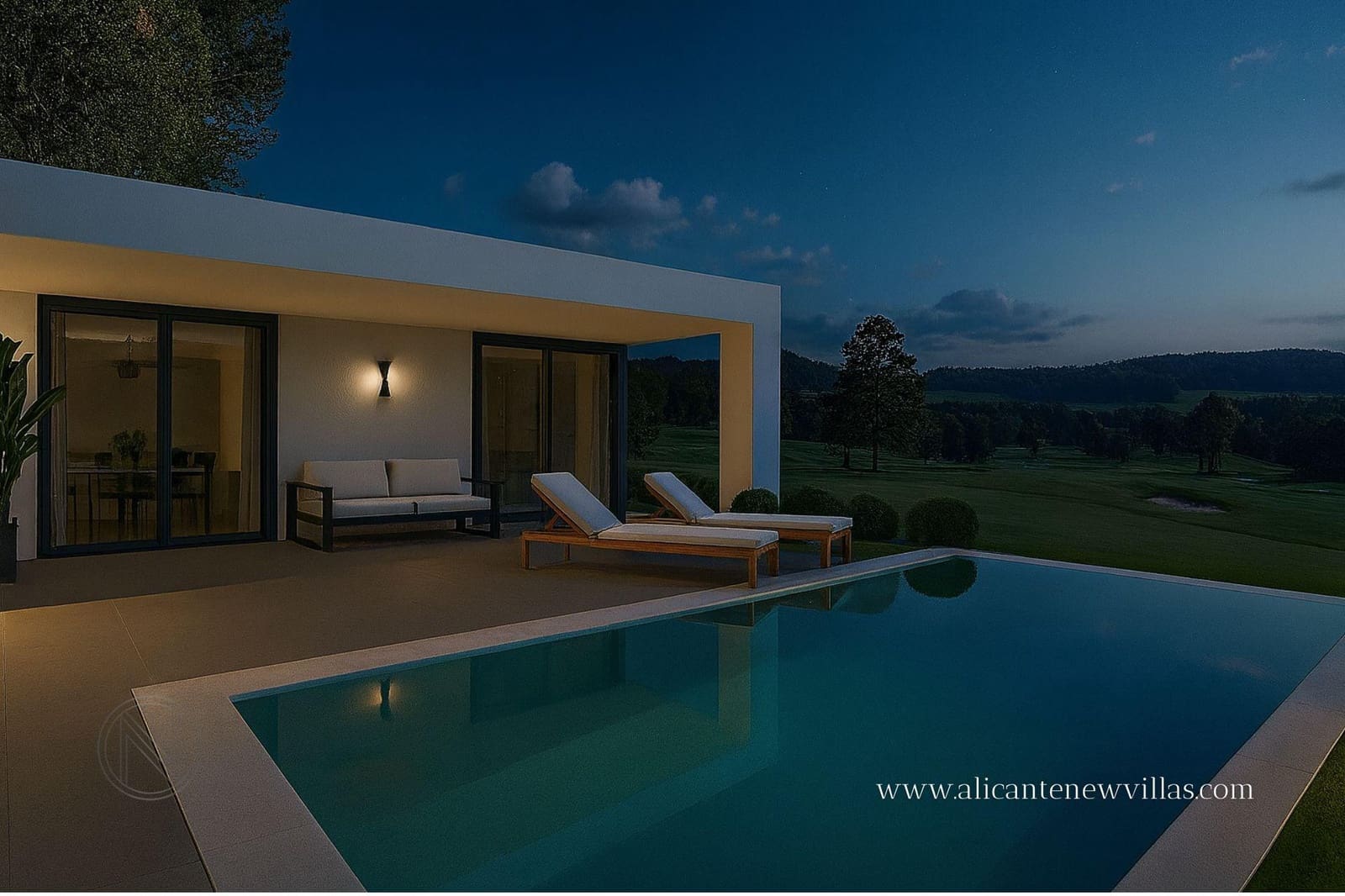 3 bedroom Villa for sale in Monforte del Cid with pool - € 505,900 (Ref: 7883844)