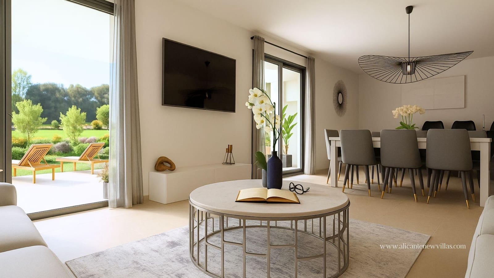 3 bedroom Villa for sale in Monforte del Cid with pool - € 505,900 (Ref: 7883844)