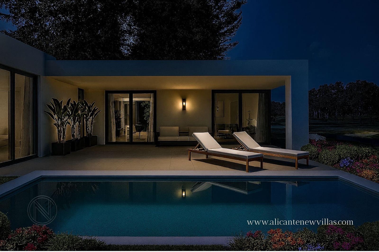 3 bedroom Villa for sale in Monforte del Cid with pool - € 505,900 (Ref: 7883844)