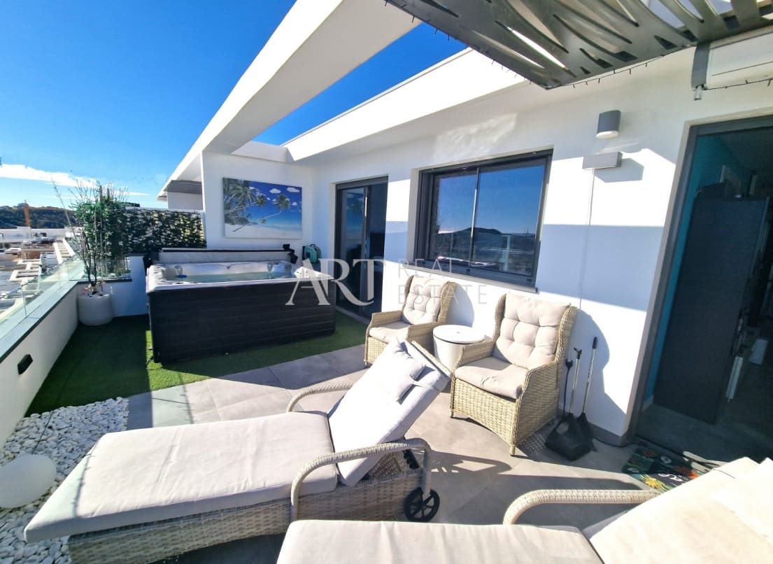 2 chambre Penthouse à vendre à Finestrat avec piscine garage - 410 000 € (Ref: 8025263)