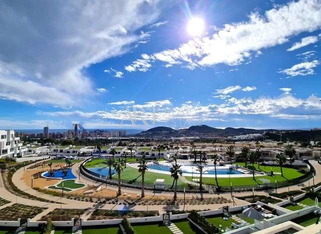 2 chambre Penthouse à vendre à Balcón de Finestrat - Terra Marina, Finestrat avec piscine garage - 410 000 € (Ref: 8025263)