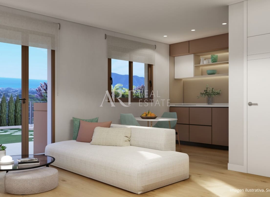 4 soveværelse Semi-Rækkehus til salg i La Nucia med swimmingpool - € 380.000 (Ref: 8174146)