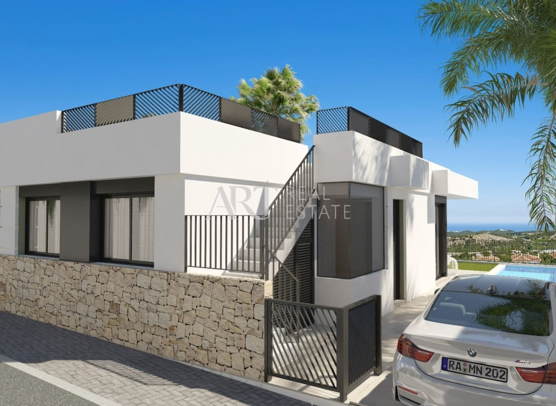 3 bedroom Villa for sale in Polop with pool - € 470,000 (Ref: 8420300)