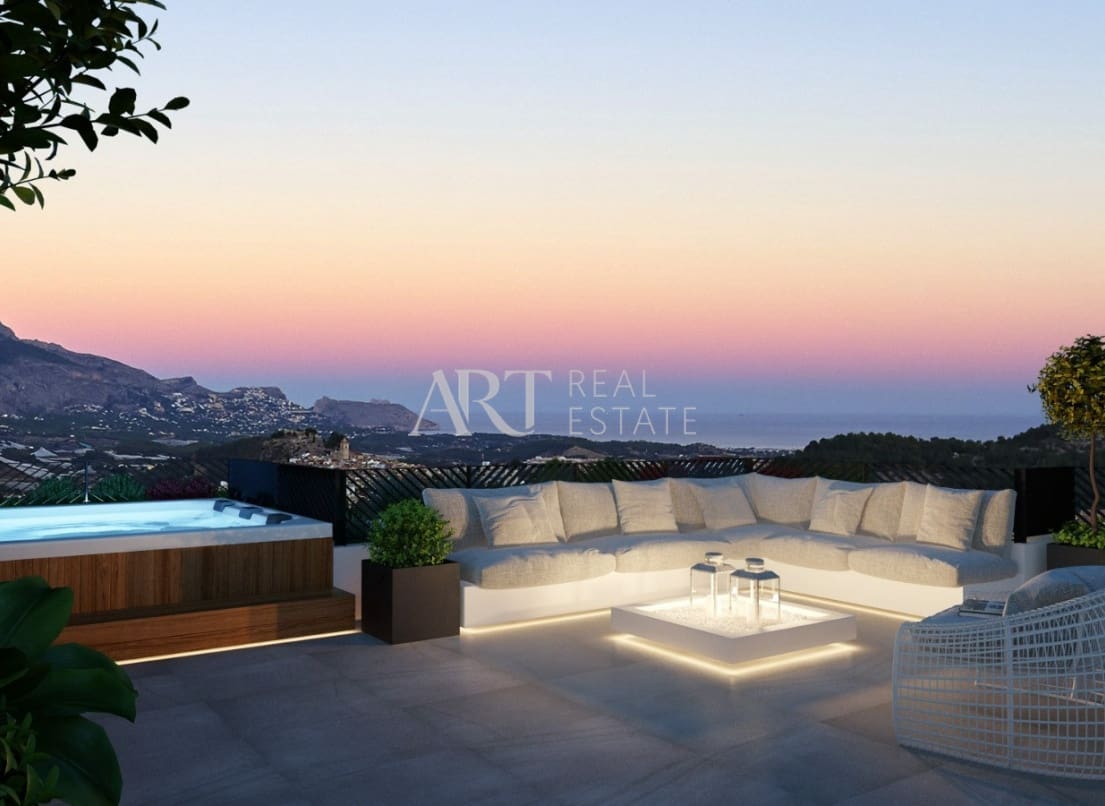 3 bedroom Villa for sale in Polop with pool - € 470,000 (Ref: 8420300)