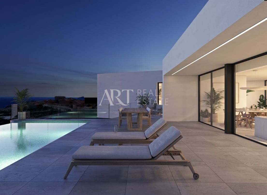 3 Zimmer Villa zu verkaufen in Cumbre del Sol mit Pool Garage - 2.221.850 € (Ref: 8873394)