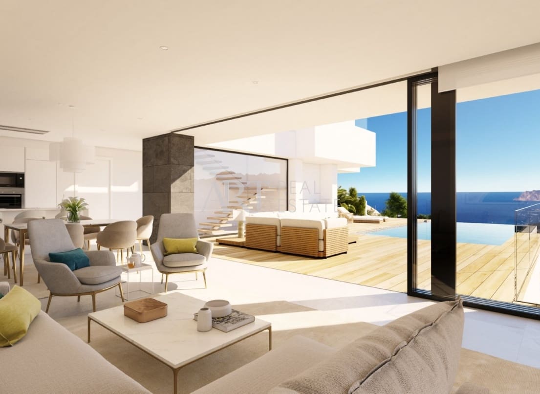 3 Zimmer Villa zu verkaufen in Cumbre del Sol mit Pool Garage - 2.135.000 € (Ref: 8880685)