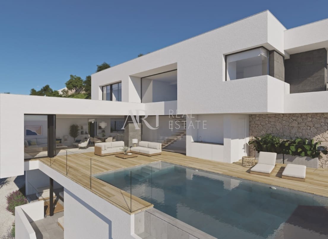 3 Zimmer Villa zu verkaufen in Cumbre del Sol mit Pool Garage - 2.135.000 € (Ref: 8880685)