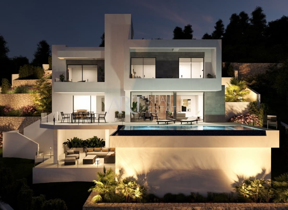 3 Zimmer Villa zu verkaufen in Cumbre del Sol mit Pool Garage - 1.552.000 € (Ref: 8880686)