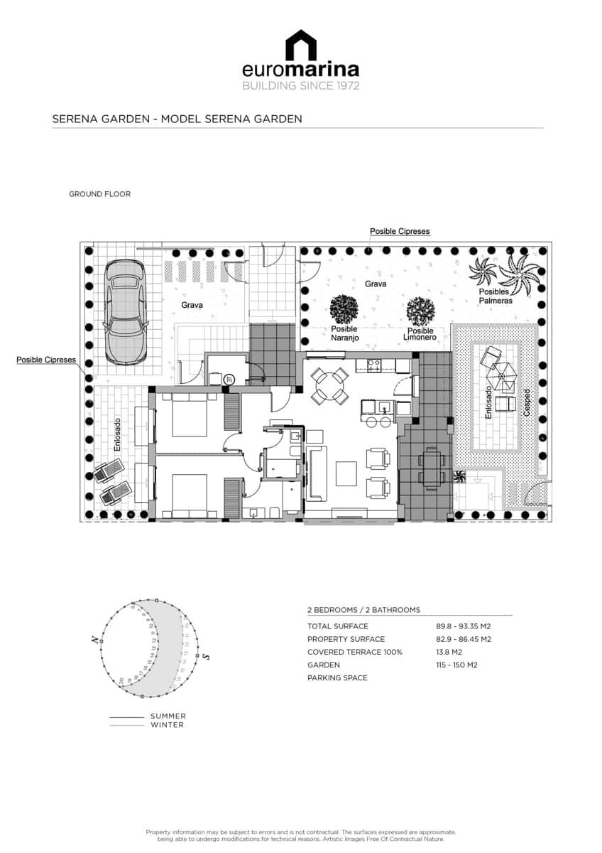 2 chambre Appartement à vendre à Ciudad Quesada avec piscine garage - 370 920 € (Ref: 8105485)