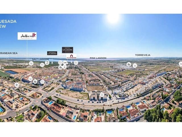 3 Zimmer Apartment zu verkaufen in Ciudad Quesada, Rojales mit Pool - 380.540 € (Ref: 9572018)