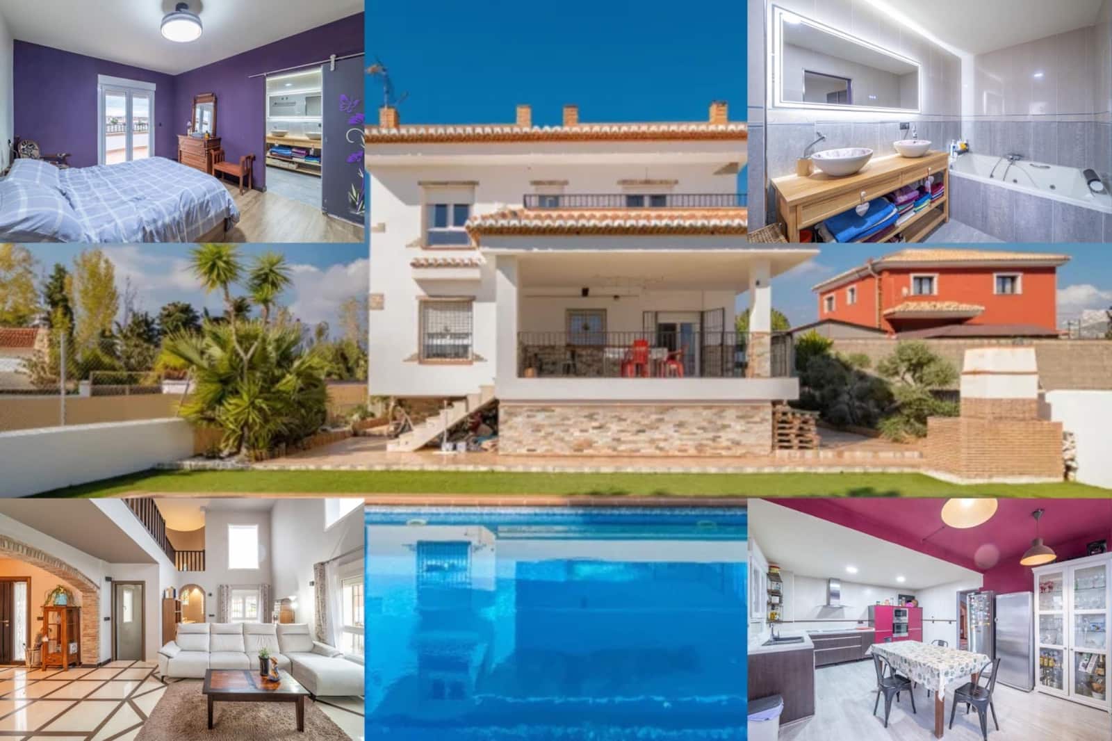 6 bedroom Villa for sale in Otura with pool garage - € 445,000 (Ref: 9435138)