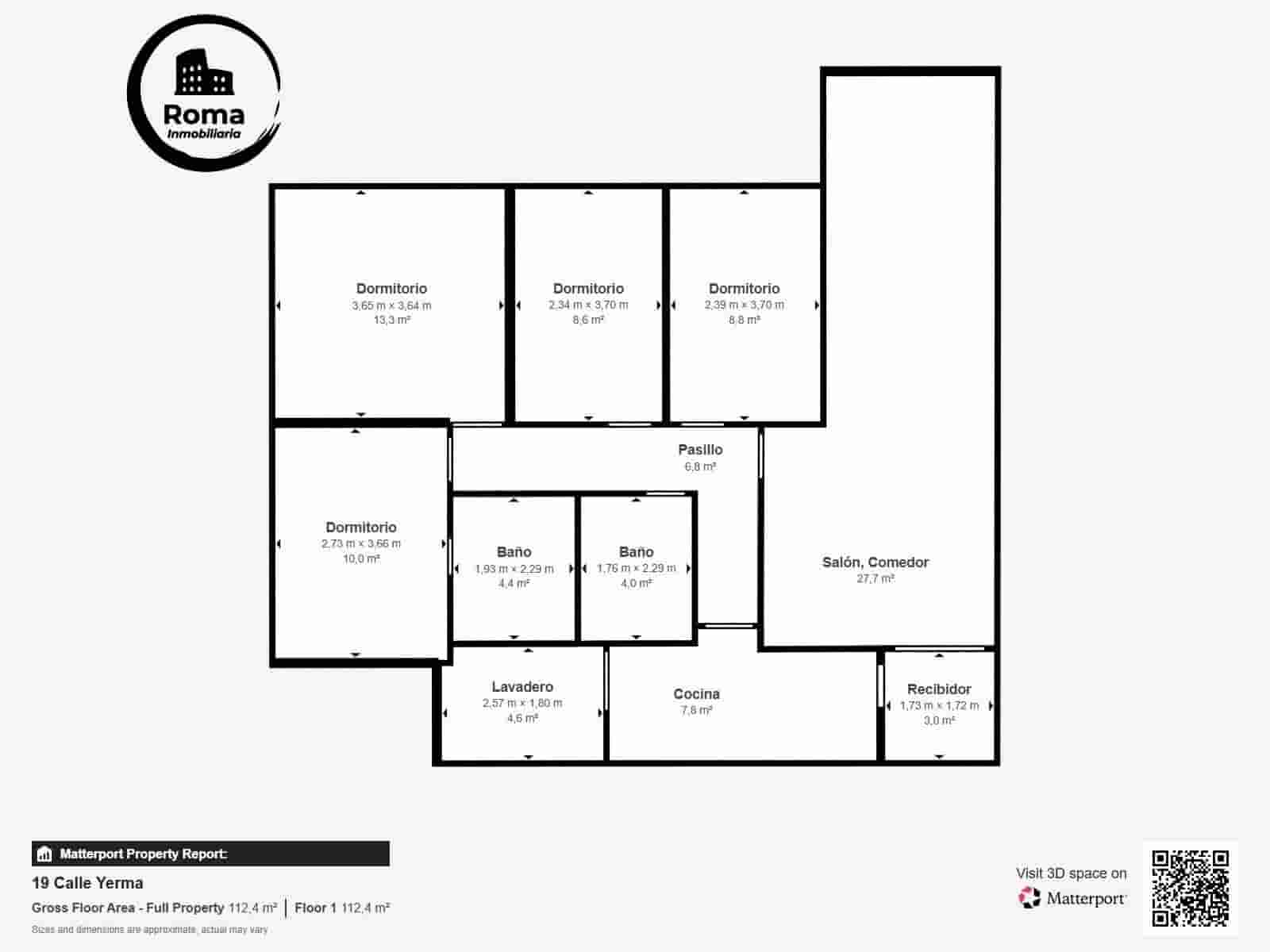 4 soveværelse Lejlighed til salg i Granada by med garage - € 285.000 (Ref: 9491571)