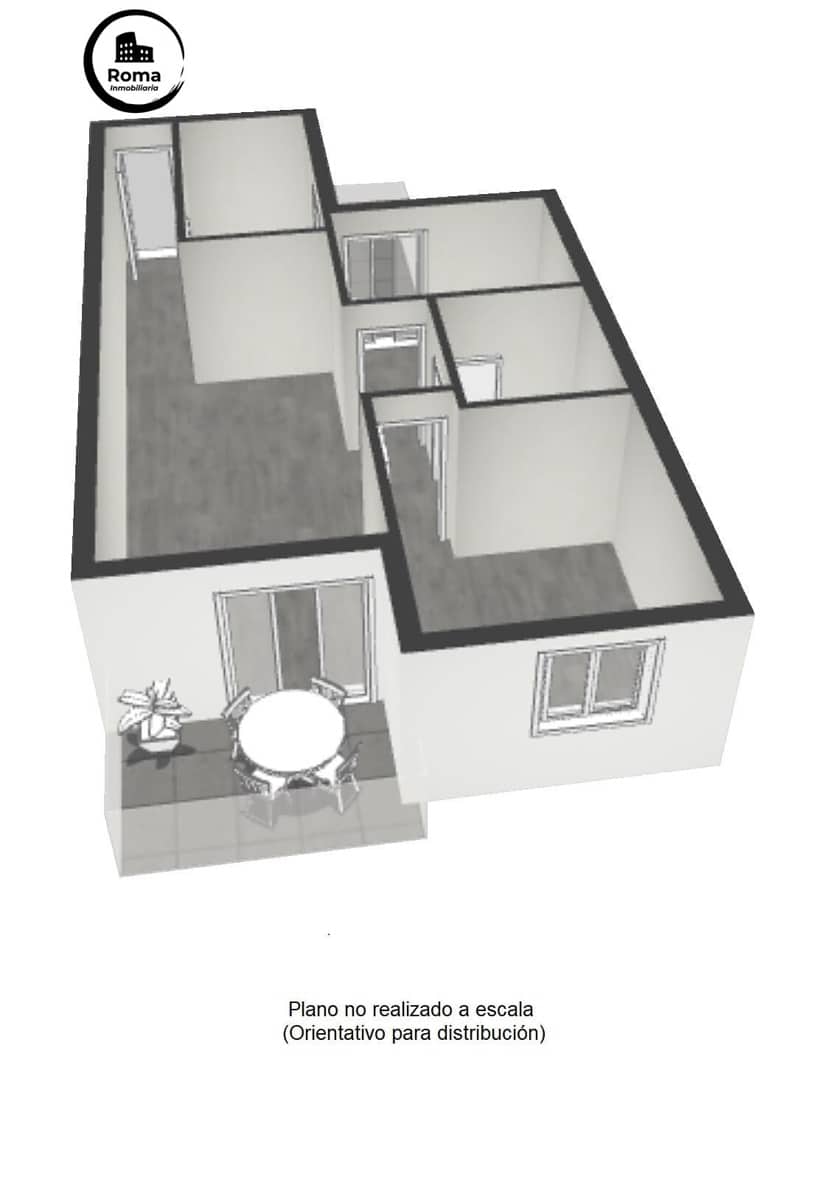 2 quarto Apartamento para venda em Churriana de la Vega com garagem - 180 000 € (Ref: 9504428)