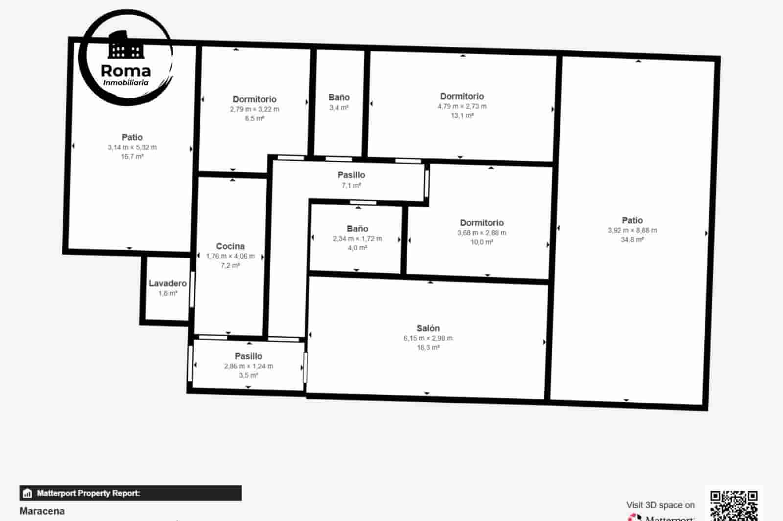 3 bedroom Flat for sale in Maracena with garage - € 189,000 (Ref: 9504433)