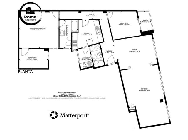 4 sovrum Lägenhet till salu i Centro - Sagrario, Granada stad med garage - 410 000 € (Ref: 9524453)