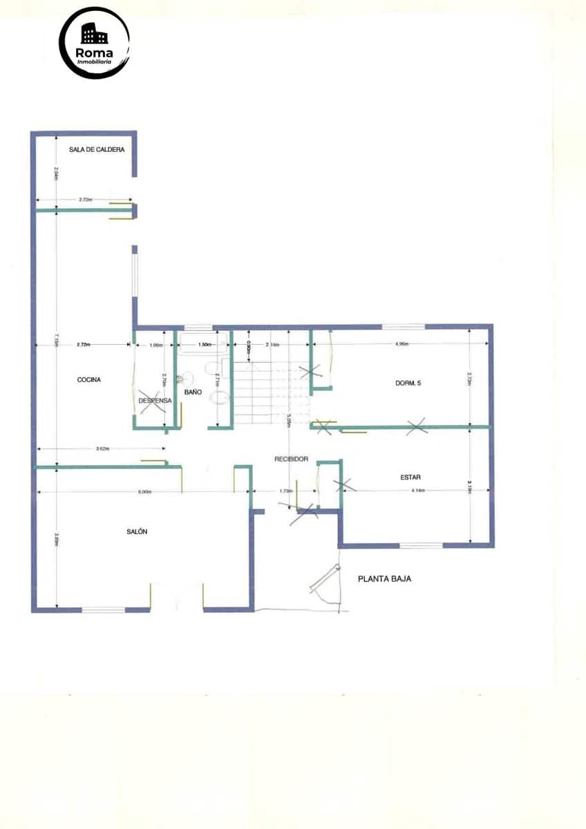5 sypialnia Willa na sprzedaż w Monachil z basenem garażem - 399 000 € (Ref: 9562003)