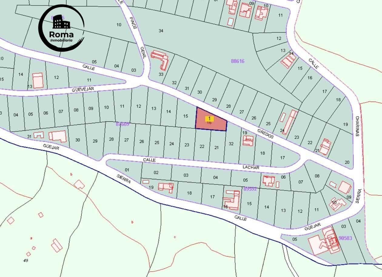Działka budowlana na sprzedaż w La Zubia - 80 000 € (Ref: 9584470)