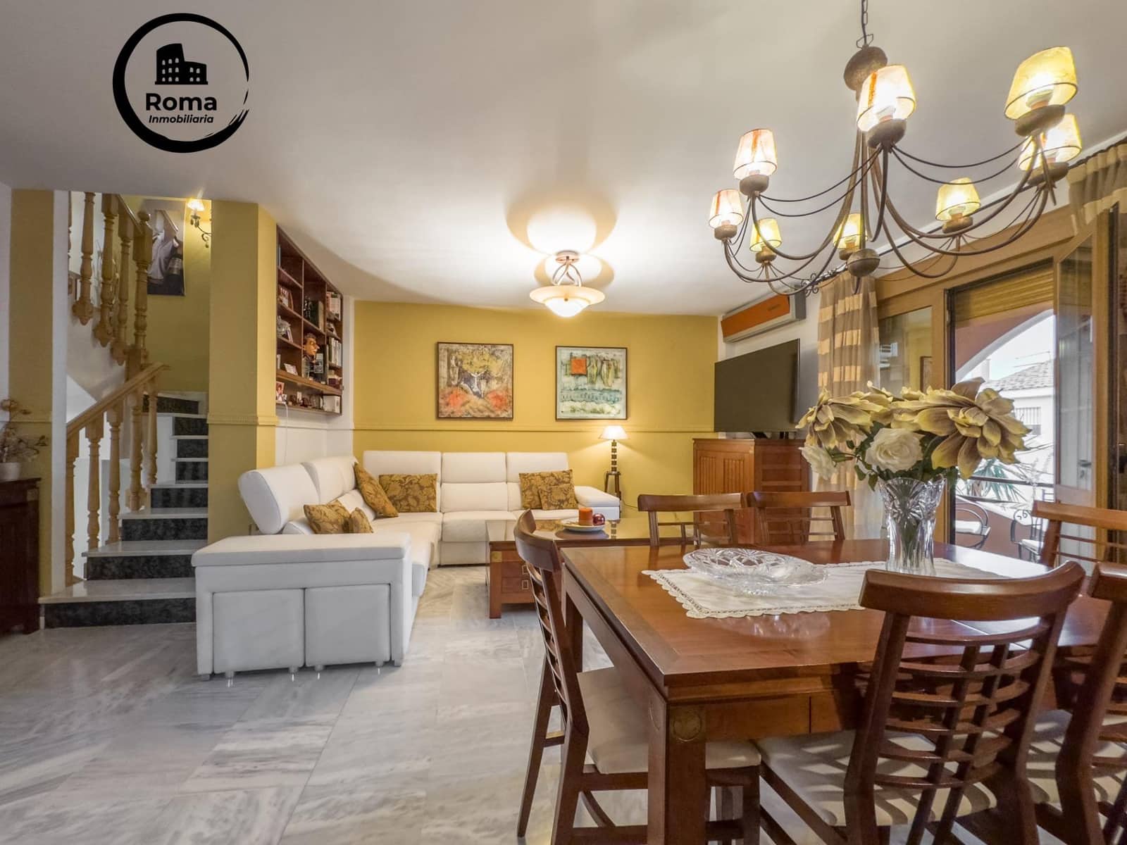 4 chambre Villa/Maison Semi-Mitoyenne à vendre à Las Gabias avec piscine garage - 385 000 € (Ref: 9584498)