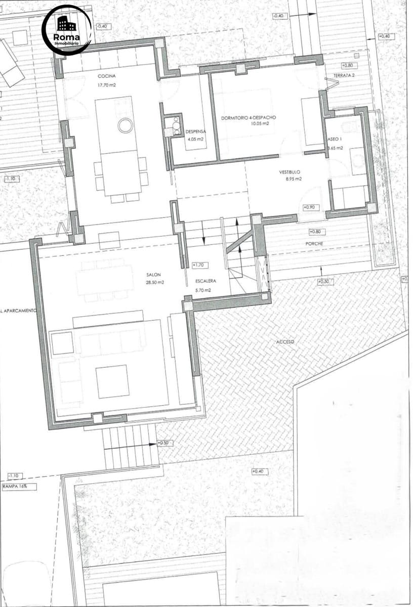 Chalet de 4 habitaciones en Alhendín en venta con piscina garaje - 469.000 € (Ref: 9605120)