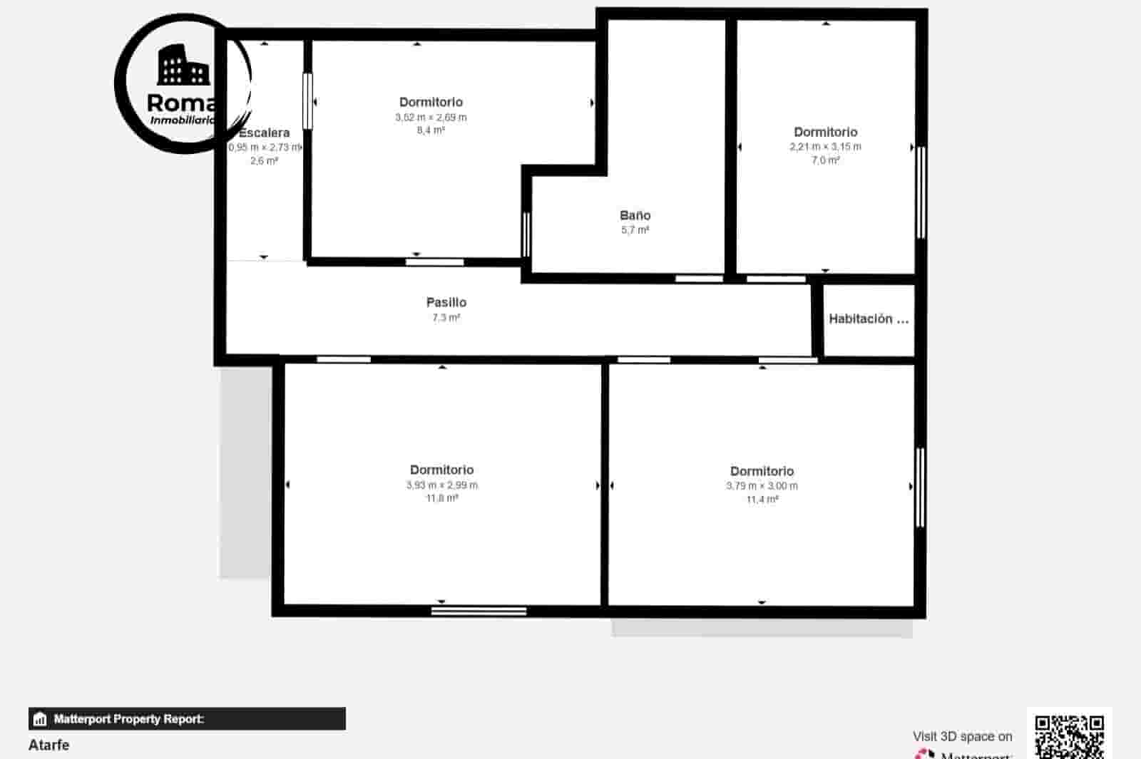 Casa de 5 habitaciones en Atarfe en venta - 140.000 € (Ref: 9608187)