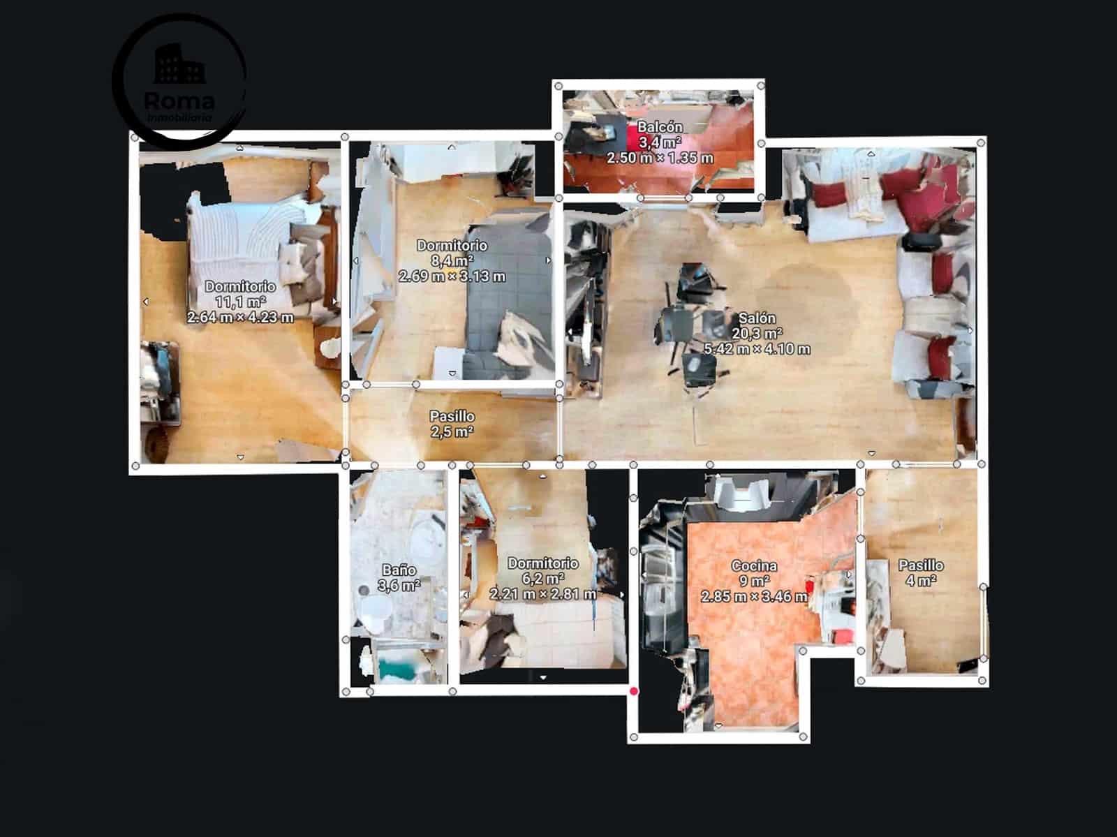 3 sypialnia Mieszkanie na sprzedaż w Miasto Grenada - 249 000 € (Ref: 9630177)