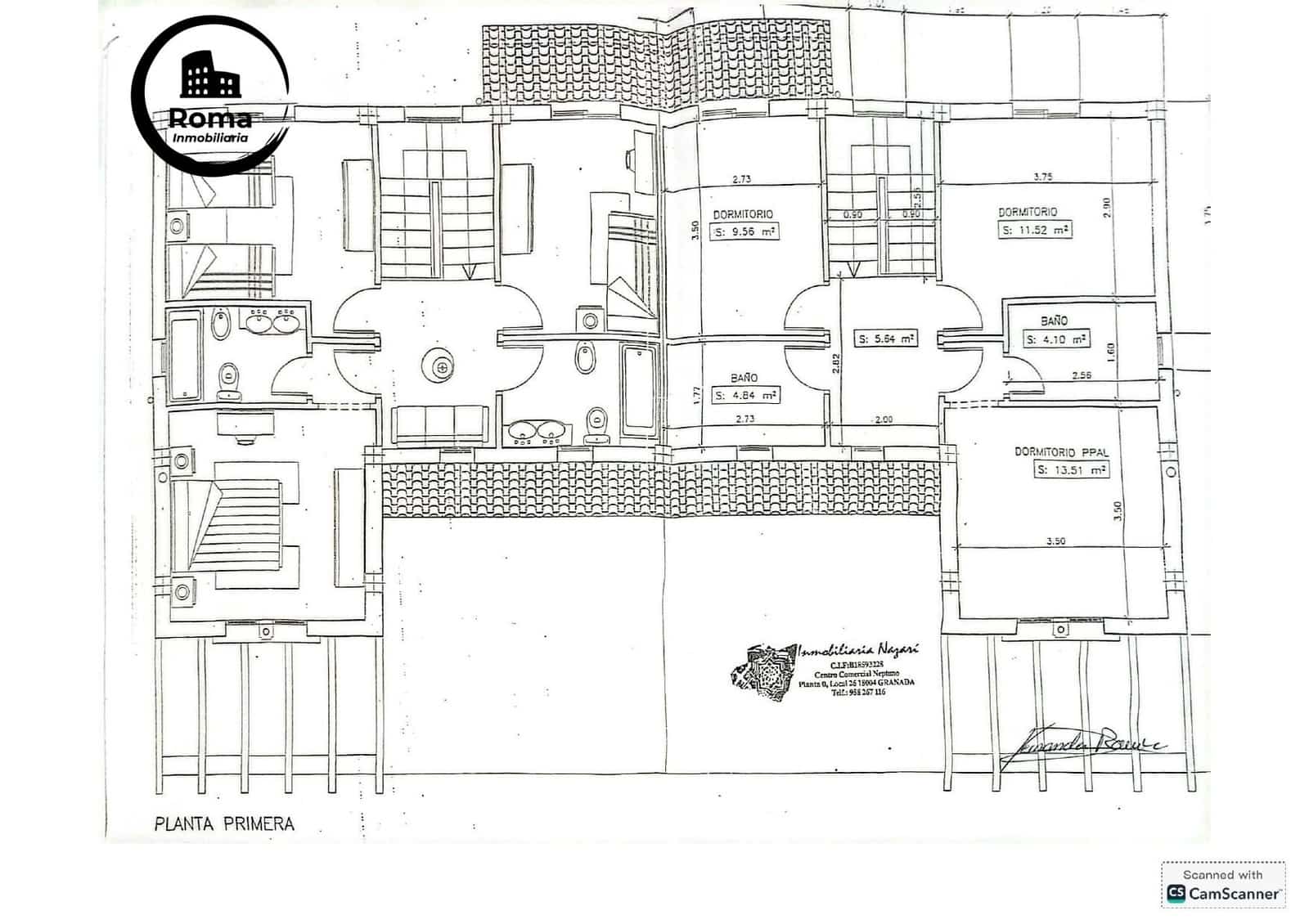 4 sypialnia Dom blizniak na sprzedaż w Albolote z garażem - 299 900 € (Ref: 9630201)