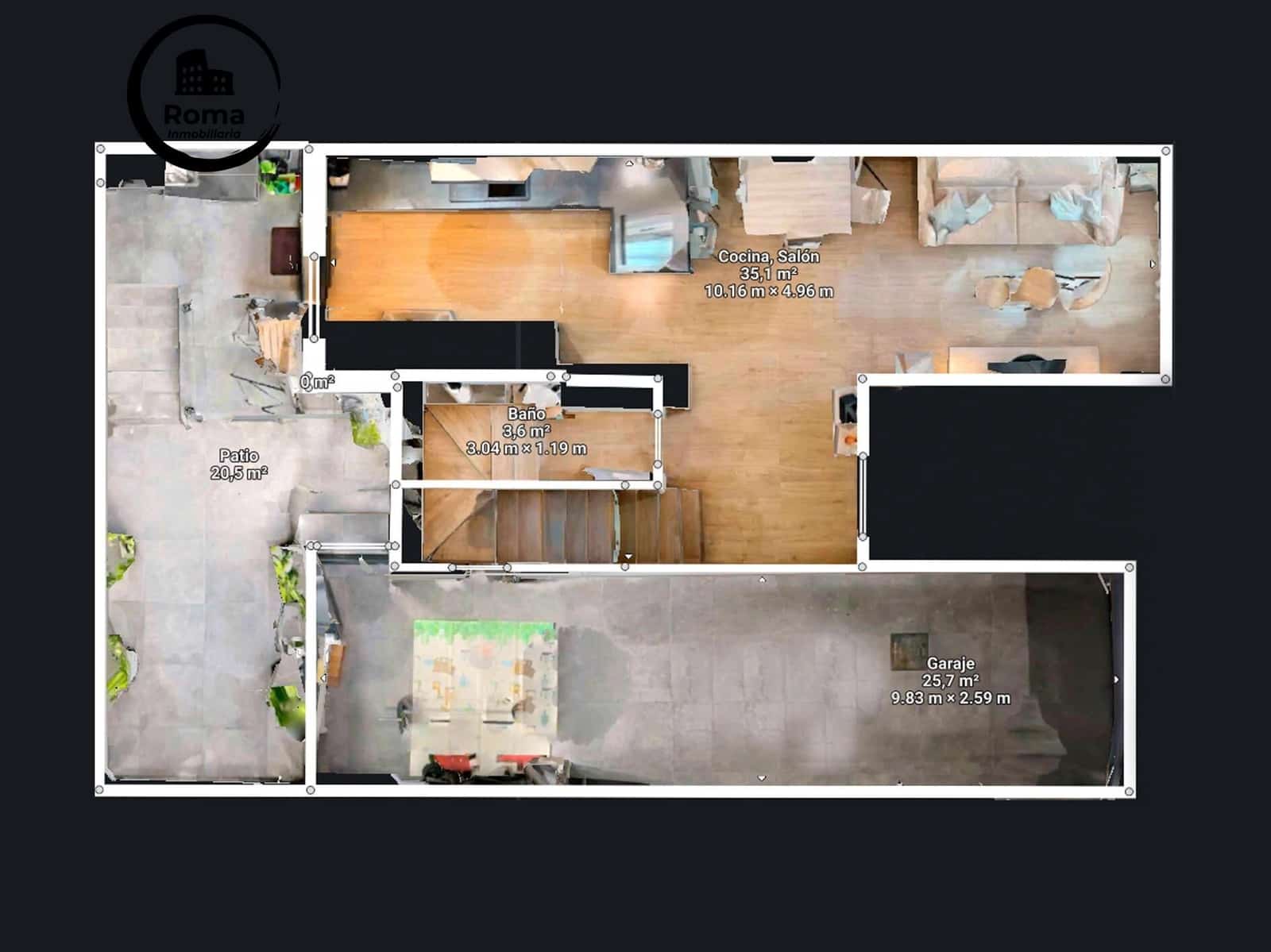 3 Zimmer Reihenhaus zu verkaufen in Albolote mit Garage - 365.000 € (Ref: 9715047)