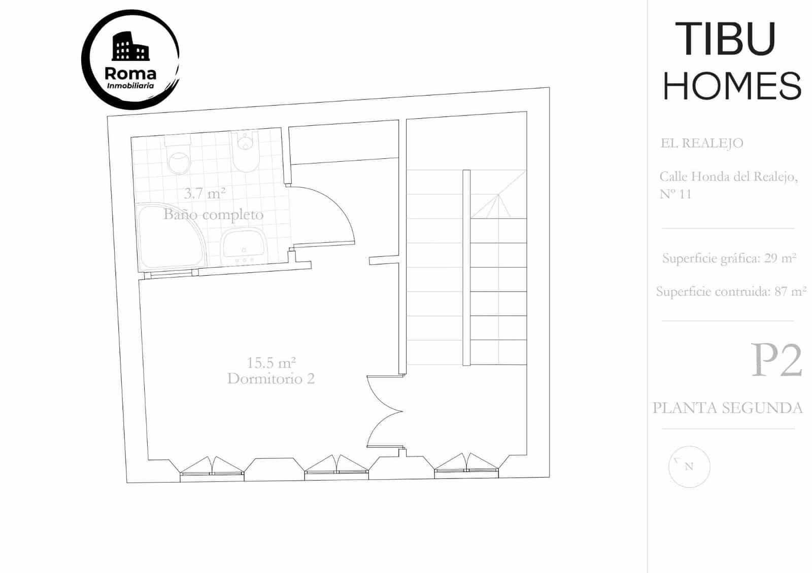 Casa de 2 habitaciones en Granada ciudad en venta - 249.000 € (Ref: 9720114)
