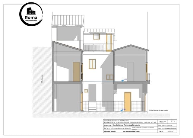 2 sypialnia Dom szeregowy na sprzedaż w Albaicin, Miasto Grenada - 210 000 € (Ref: 9748132)