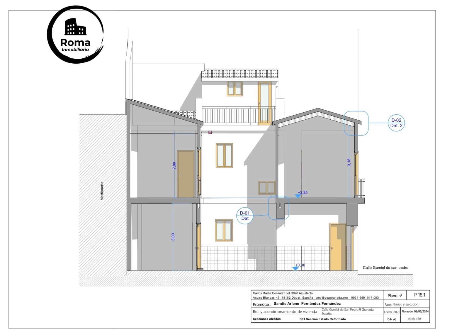 Adosado de 2 habitaciones en Granada ciudad en venta - 210.000 € (Ref: 9748132)