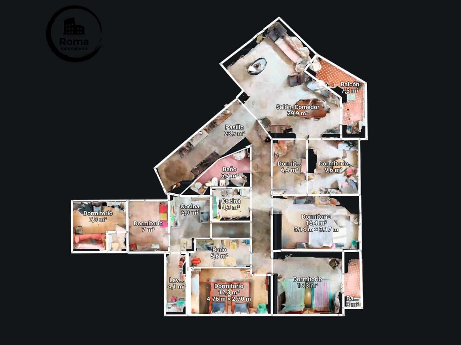 5 quarto Apartamento para venda em Granada cidade - 670 000 € (Ref: 9755848)