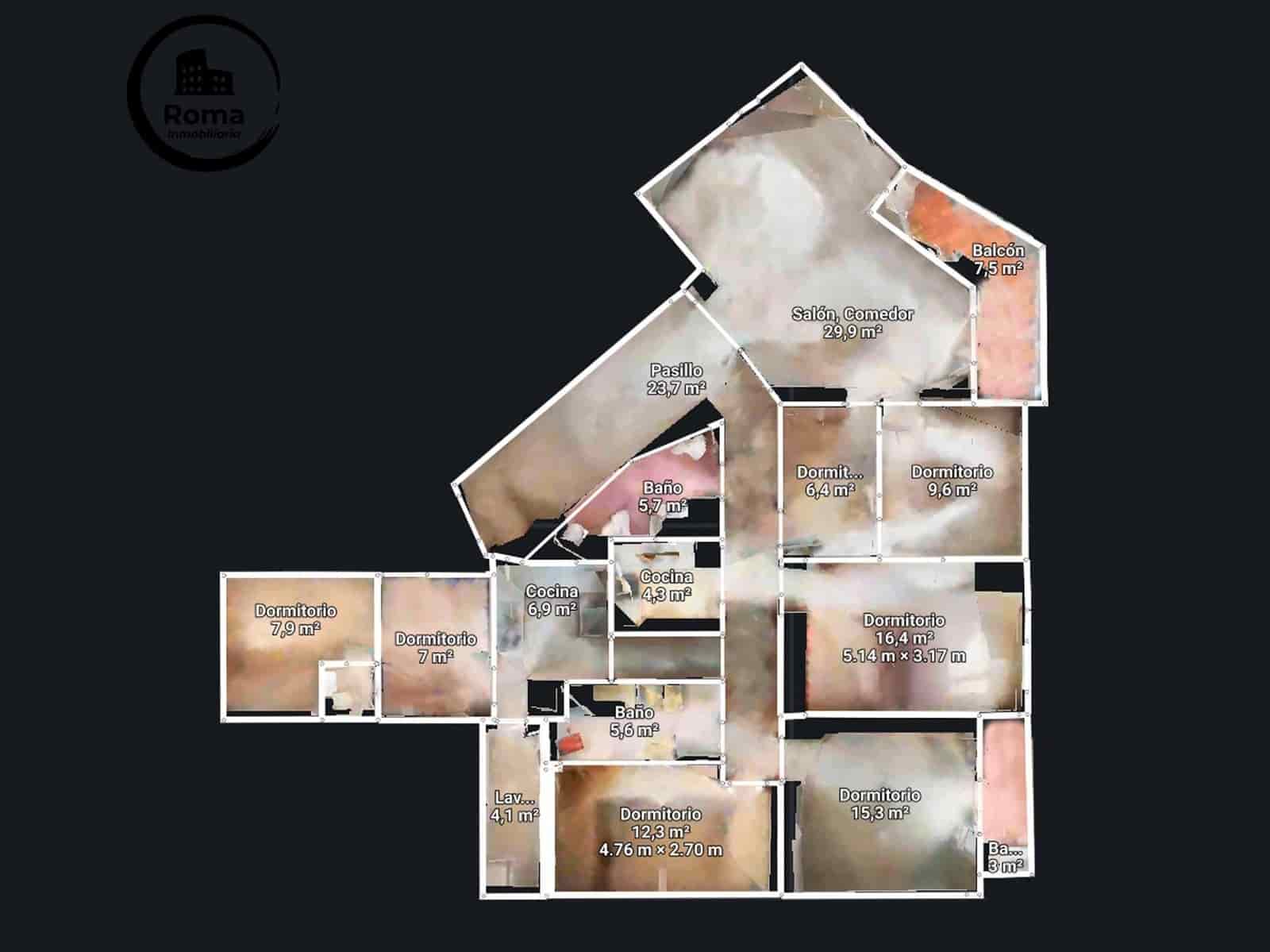 5 quarto Apartamento para venda em Granada cidade - 670 000 € (Ref: 9755848)