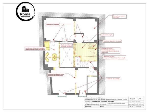 Adosado de 2 habitaciones en Albaicin, Granada ciudad en venta - 210.000 € (Ref: 9773211)