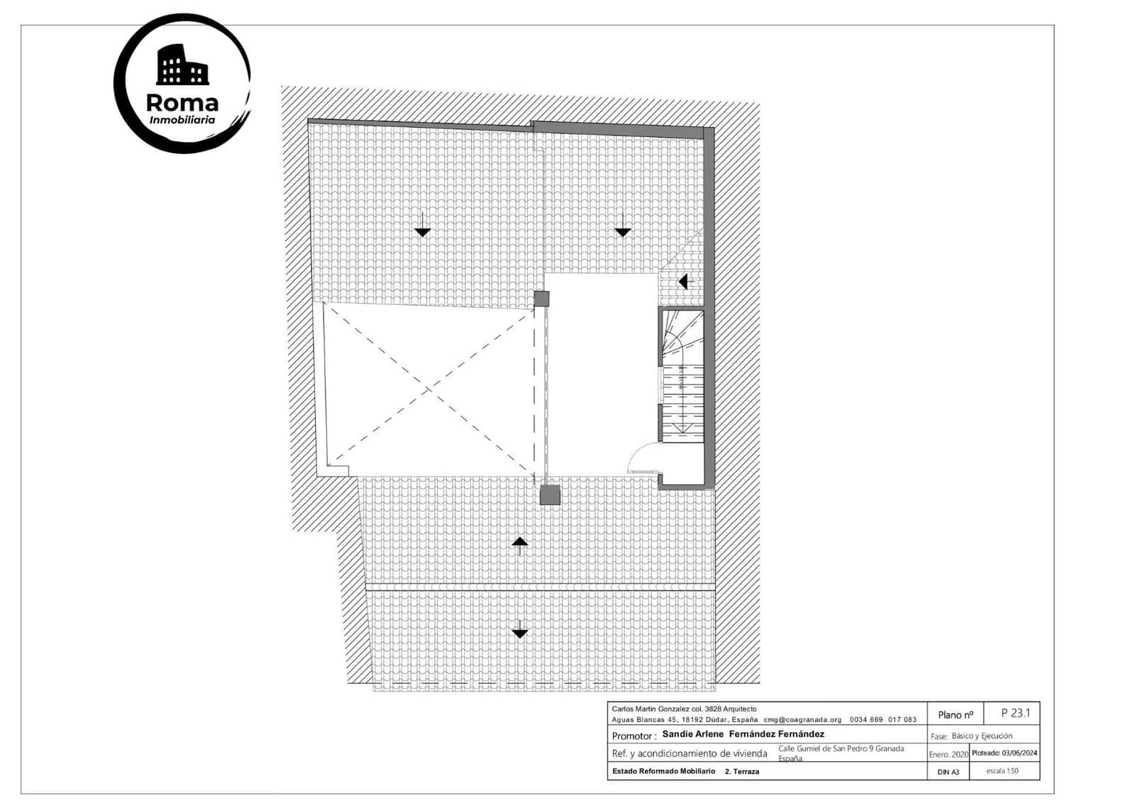 2 bedroom Terraced Villa for sale in Granada city - € 210,000 (Ref: 9808108)