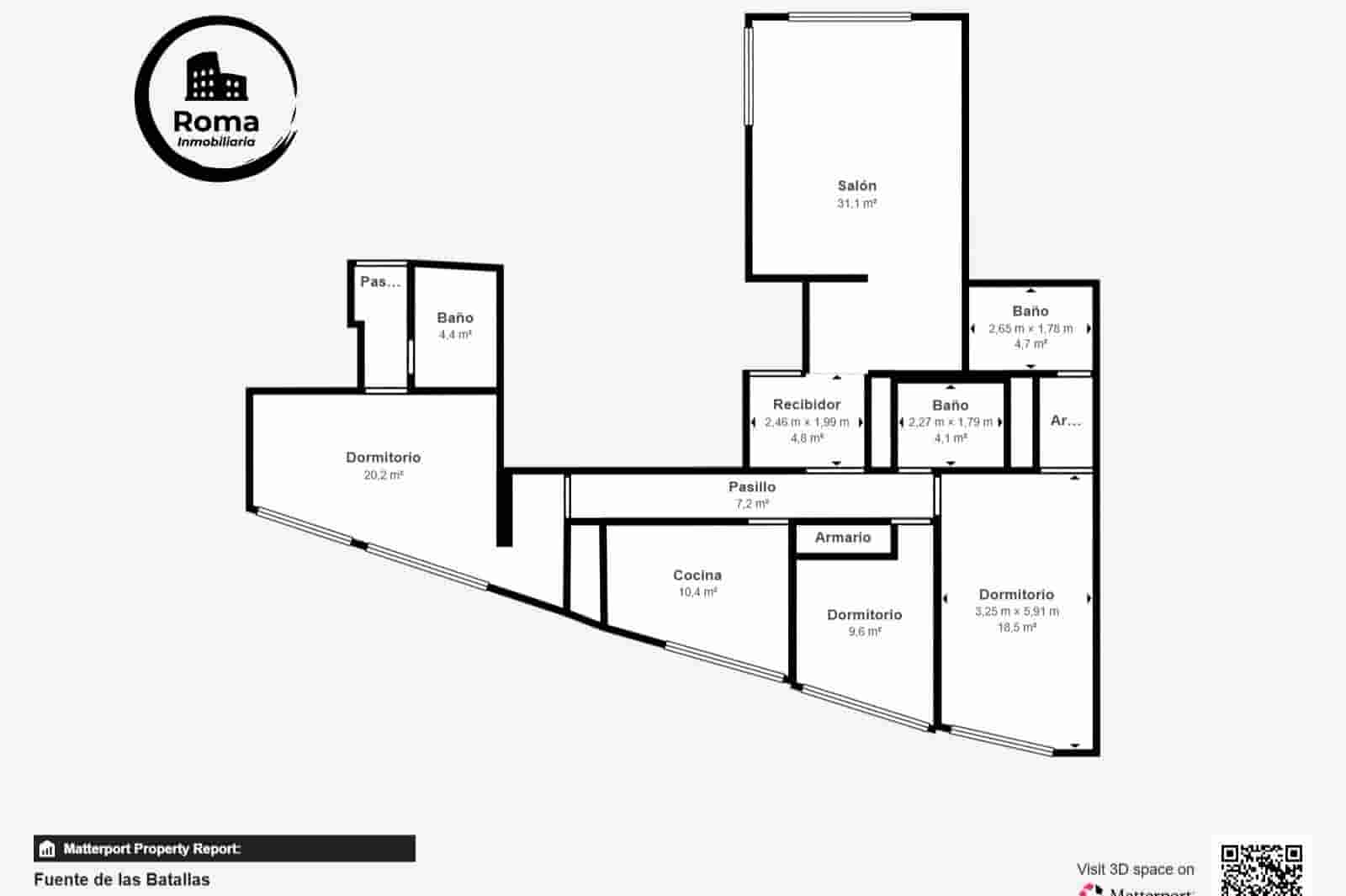 3 bedroom Flat for sale in Granada city - € 950,000 (Ref: 9808113)