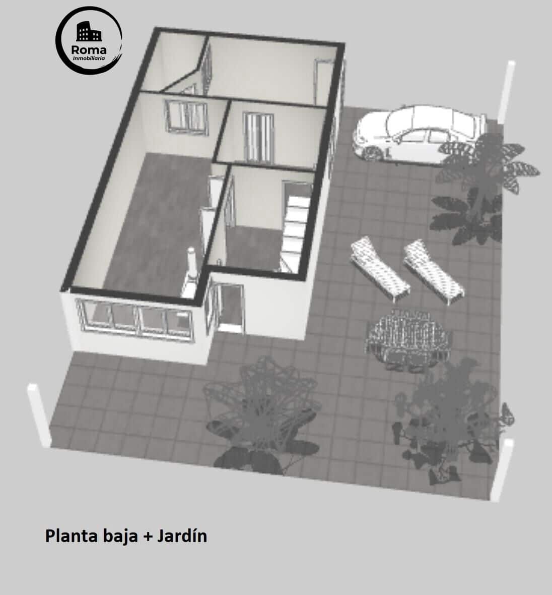 6 Zimmer Doppelhaus zu verkaufen in Granada Stadt mit Garage - 595.000 € (Ref: 9818376)