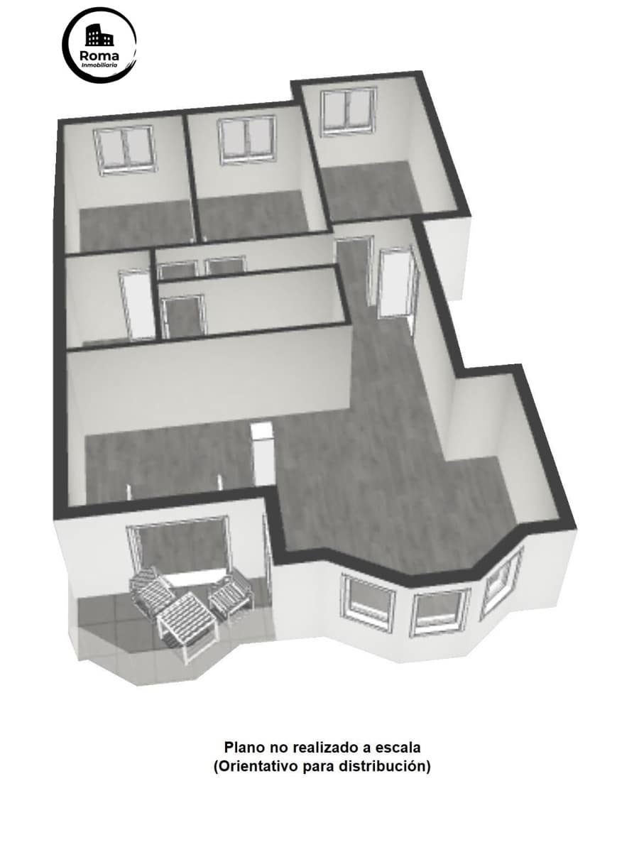 3 soveværelse Lejlighed til salg i Churriana de la Vega med garage - € 230.000 (Ref: 9825400)