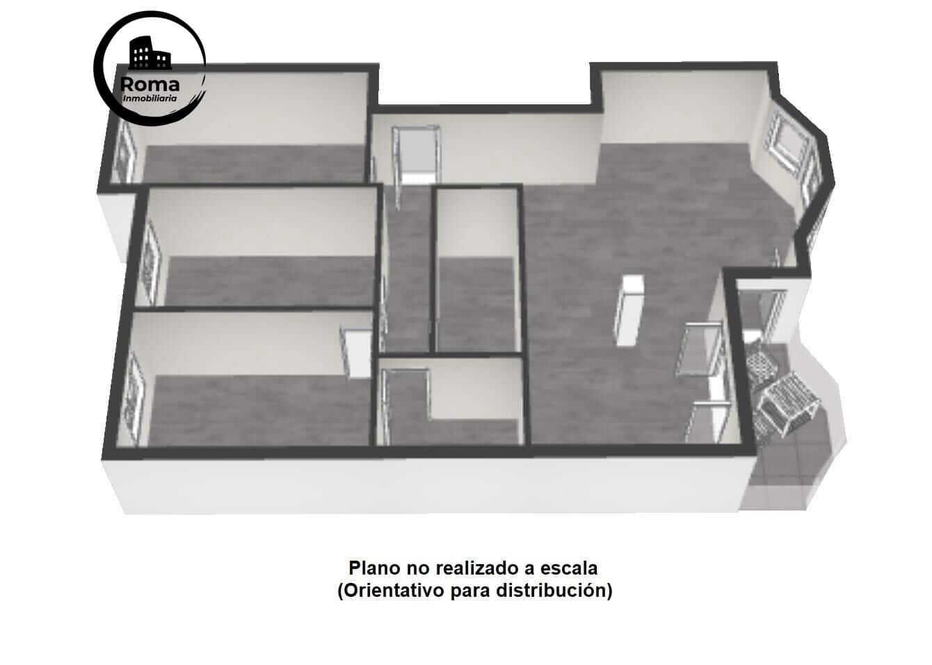 3 soveværelse Lejlighed til salg i Churriana de la Vega med garage - € 230.000 (Ref: 9825400)