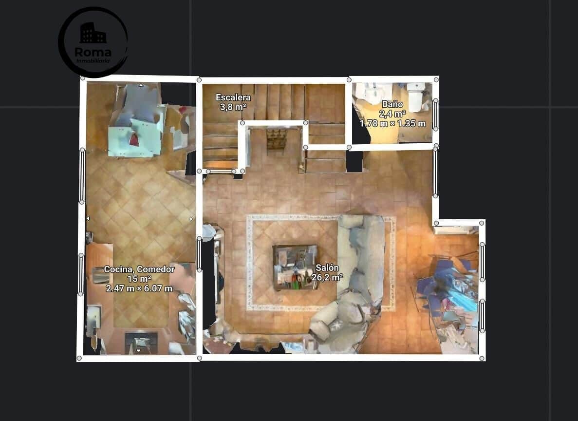 4 slaapkamer Rijtjeshuis te koop in La Zubia met zwembad garage - € 370.000 (Ref: 9829329)