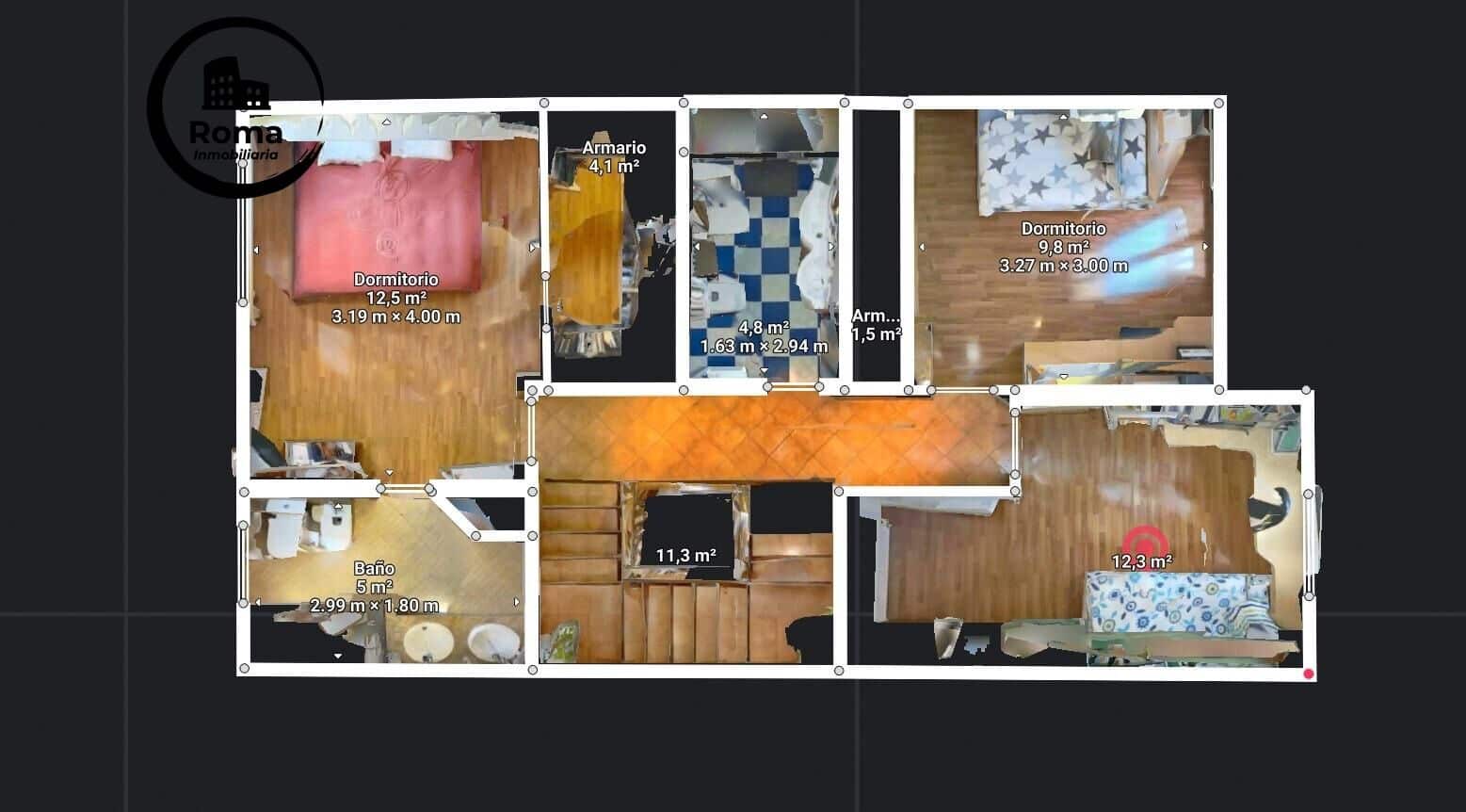 4 slaapkamer Rijtjeshuis te koop in La Zubia met zwembad garage - € 370.000 (Ref: 9829329)