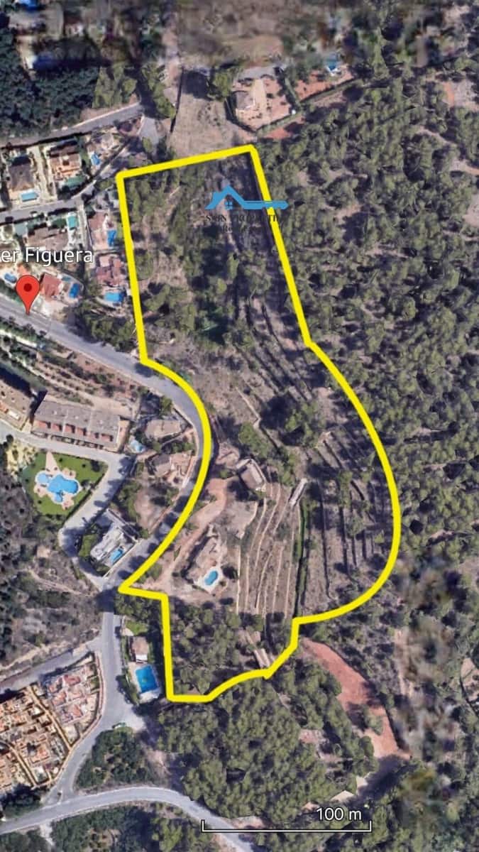 4 makuuhuone Maalaistalo myytävänä paikassa Altea la Vella mukana uima-altaan 
autotalli - 1 800 000 € (Ref: 8900179)