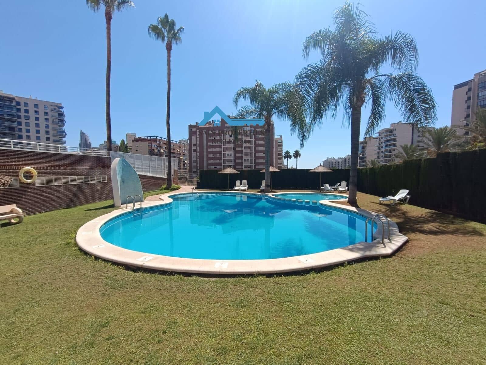 Piso de 1 habitación en La Villajoyosa / Vila Joiosa en venta con piscina - 186.000 € (Ref: 9159410)