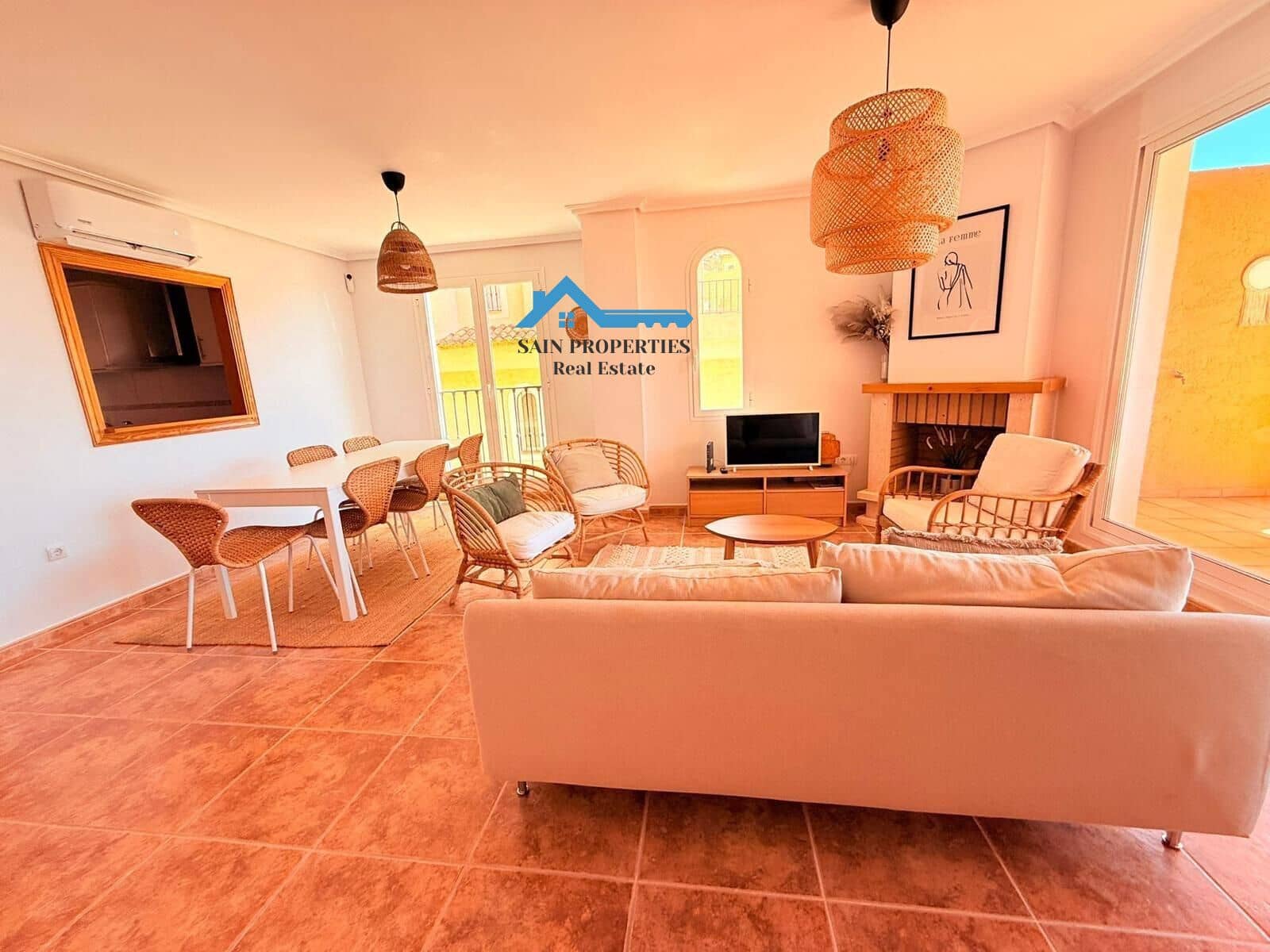 3 slaapkamer Halfvrijstaande villa te koop in Calpe / Calp met zwembad garage - € 420.000 (Ref: 9373959)