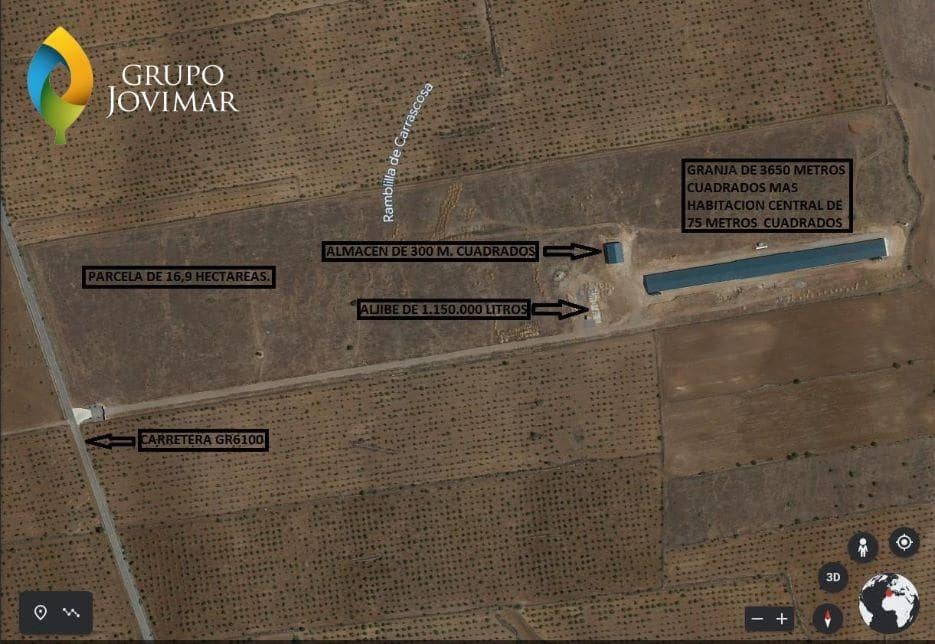 Grunde uden byggetilladelser til salg i Gor - € 2.100.000 (Ref: 8040123)