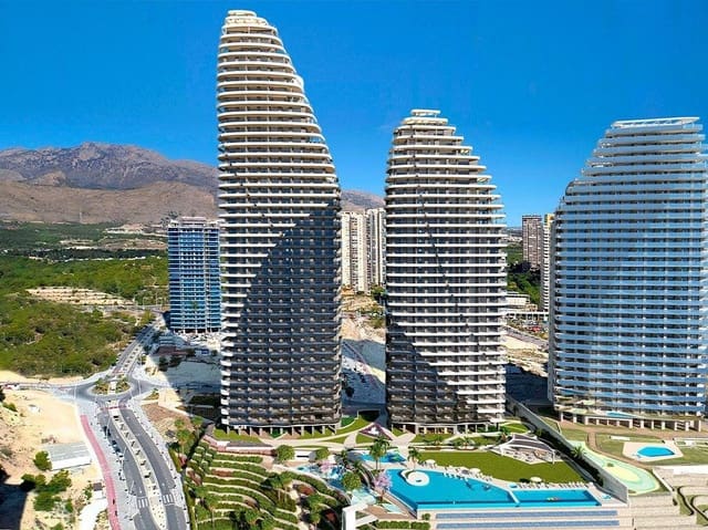 2 sypialnia Apartament na sprzedaż w Playa Poniente, Benidorm z basenem garażem - 843 000 € (Ref: 9747824)