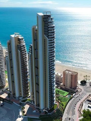 3 sypialnia Apartament na sprzedaż w Playa Poniente, Benidorm z basenem garażem - 880 000 € (Ref: 9747825)