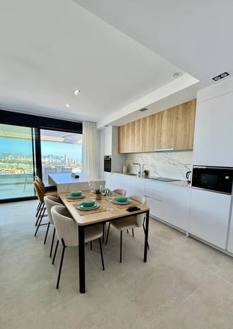 3 bedroom Apartment for rent in Finestrat with pool garage - € 2,800 (Ref: 9855412)