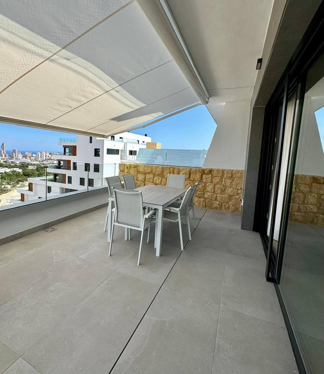 3 bedroom Apartment for rent in Finestrat with pool garage - € 2,800 (Ref: 9855412)