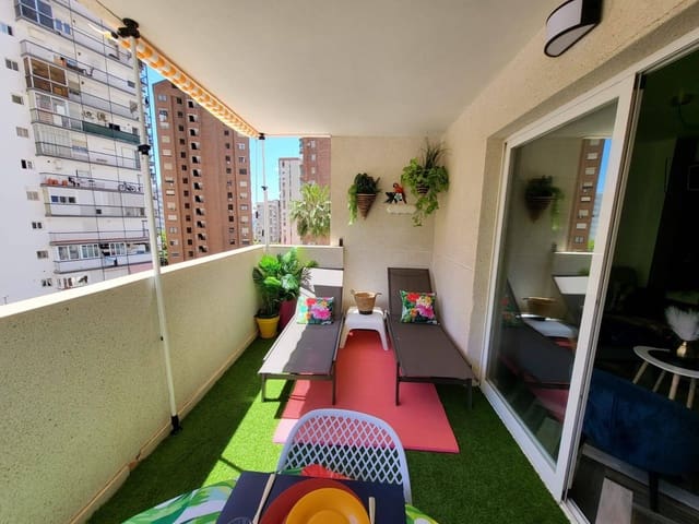 1 makuuhuone Huoneisto myytävänä paikassa Benidorm mukana uima-altaan - 195 000 € (Ref: 9855414)